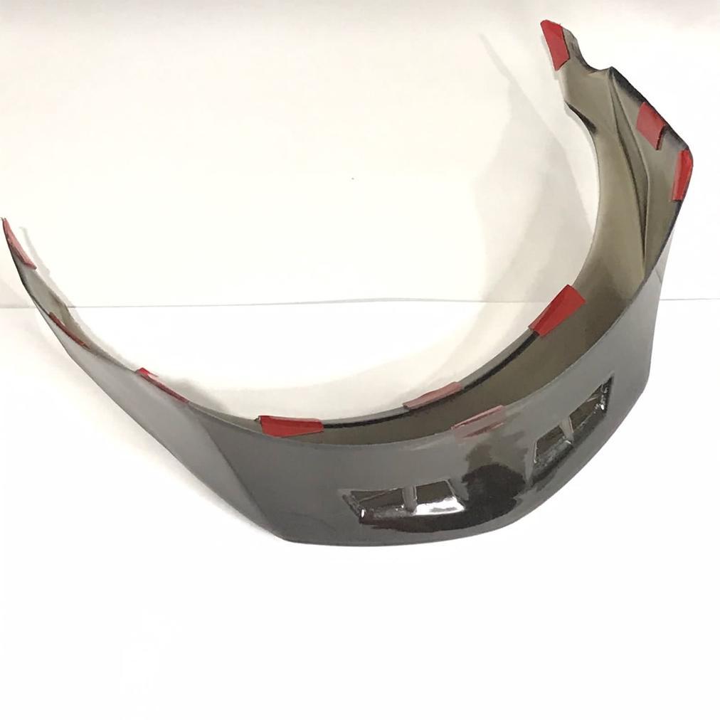 HOT Spoiler Helm / Spoiler Helm Kyoto / Spoiler RSV Lengkap Dengan Baut / Spoiler Lem 3M Untuk Semua