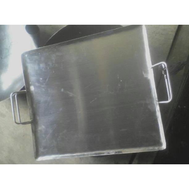 Wajan sosis/roti bakar stainless/wajan datar