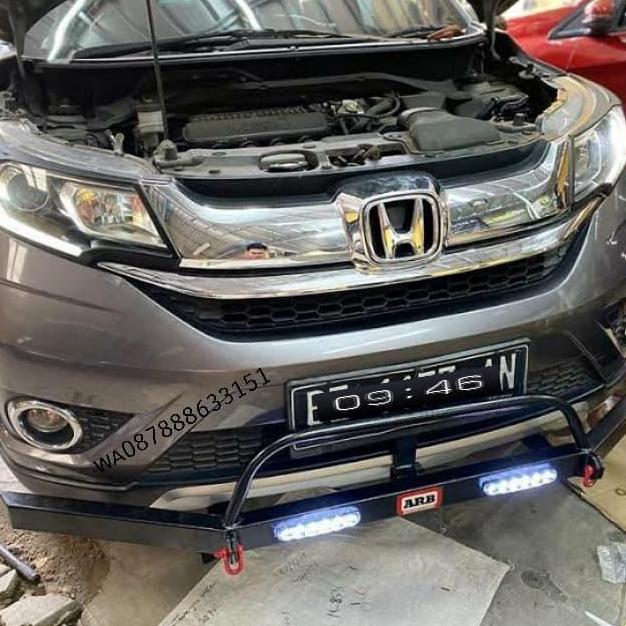 Tanduk Pengaman Bemper Depan Arb Besi Brv Mobilio Dengan Breket