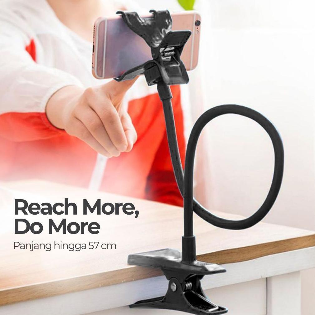 CUCI GUDANG Stand Holder HP Penyangga Penjepit Smartphone Tablet Monopod