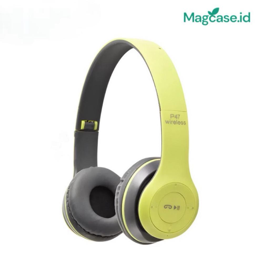 Sale Magcase- -P47 HEADPHONE Bluetooth Gaming Headset Wireless Pro Bass P47 headset Bluetooth p47 he