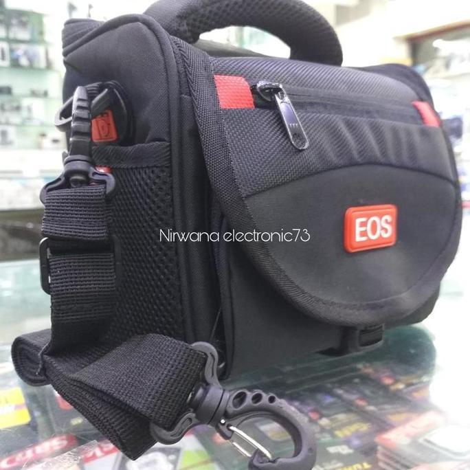 TERLARIS Tas Camera Dsrl Canon EOS 1100/1200/1300/2000/3000/4000/T6i/100D/200D)