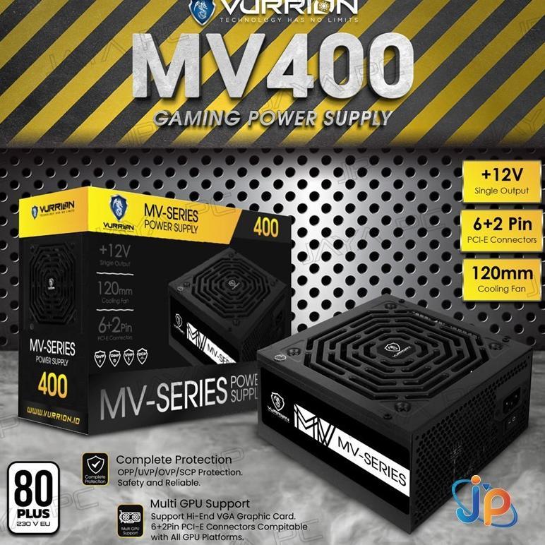 Vurrion MV400 400W PSU/ Power Supply 400Watt 80+