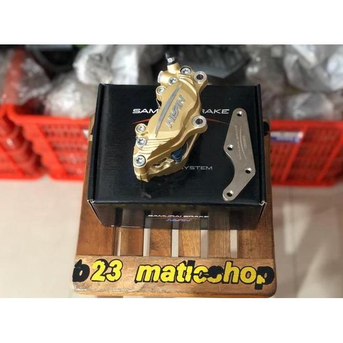 Kaliper Nissin Samurai 4P Pnp Honda Cbr 250 Rr Original Japan Brake Murah