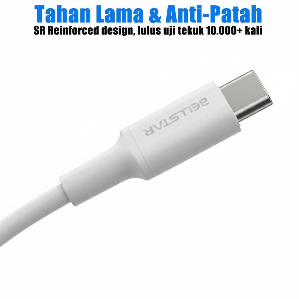 NEW PROMO Kabel Data Type C 5V 2A Fast Charging Durable USB C Cable for Android Samsung Xiaomi 1M BE