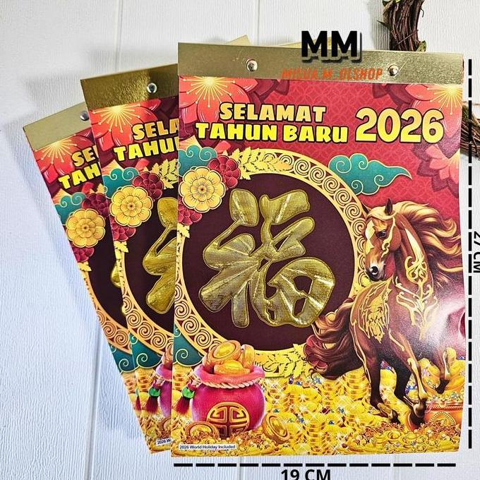 Dicdoc- Kalender Harian Sobek Besar Cina Tahun 2026 Terbaru