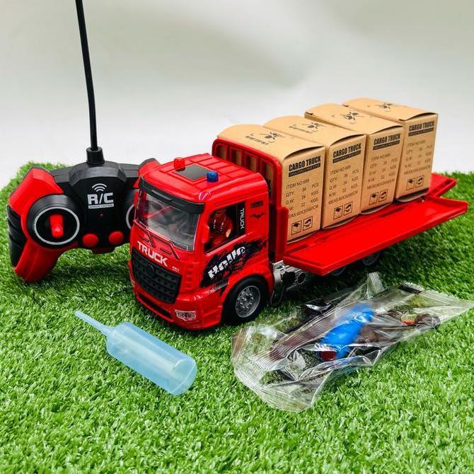 BARU Mainan mobil remot truk sampah Dump Truck RC PEM
