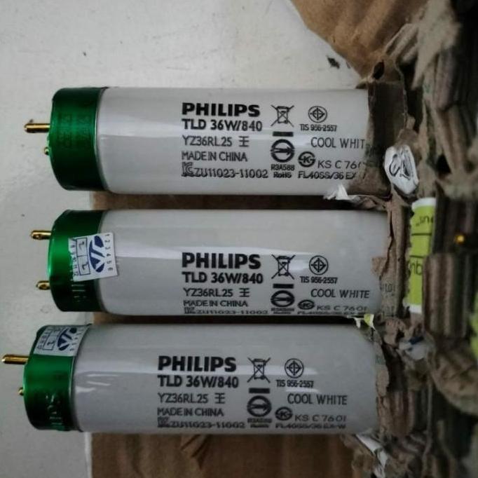 Lampu TLD 36W/840 Warm White Philips TL 36 Watt 36 W 4000K