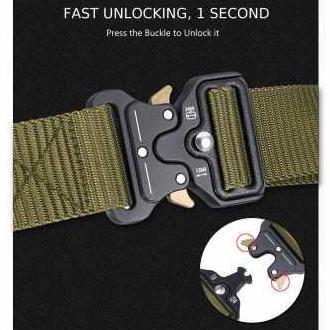 Mixfit- Tactical Belt Metal Buckle Ikat Pinggang Tactical Besi Gesper Tactical