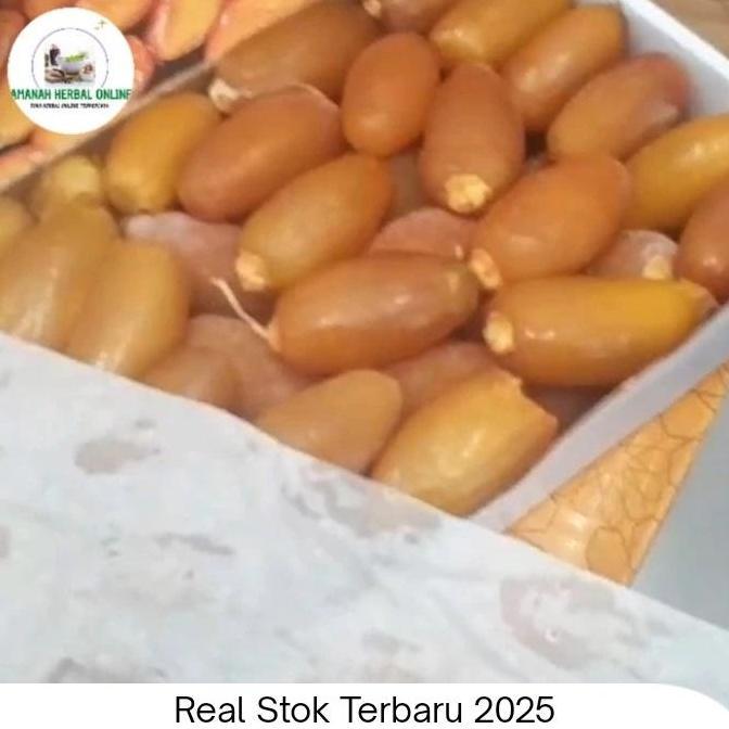 Kurma Ruthob Libya 1kg, Kurma Setengah Matang rasa lezat, ember 800gr