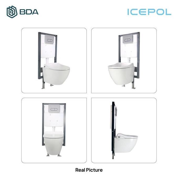 Terjangkau Icepol Closet Wall Hung Smart Washer Closet Closet Duduk Gantung Closet Dinding Gantung K