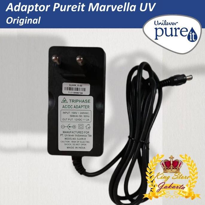 BEBAS ONGKIR - Adaptor original Pureit Marvella UV OEM Unilever