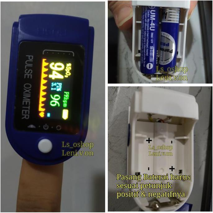 Capslock- Pulse Oximeter Oximetry Lcd Finger / Oxymeter