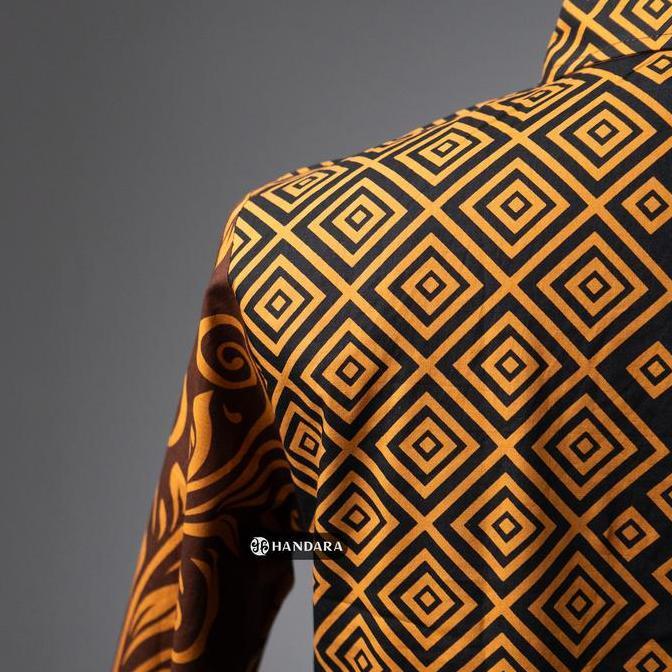 Batik Handara - Sriwijaya Kemeja Pria Furing Erro Ready