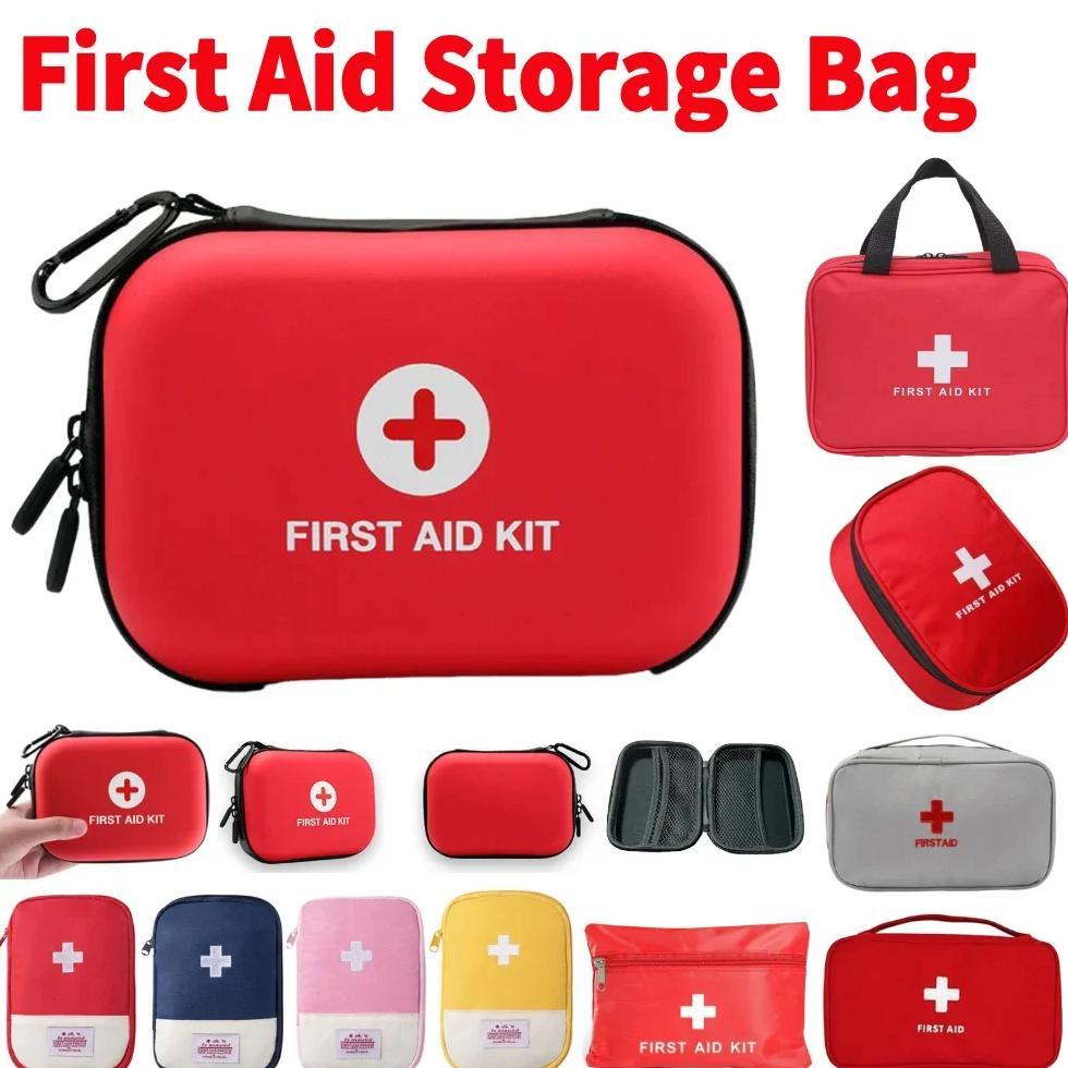 Outdoor Travel Medical Bag Empty First Aid Kit Bag Waterproof Hard Case Rescue Car First Aid Kit Por