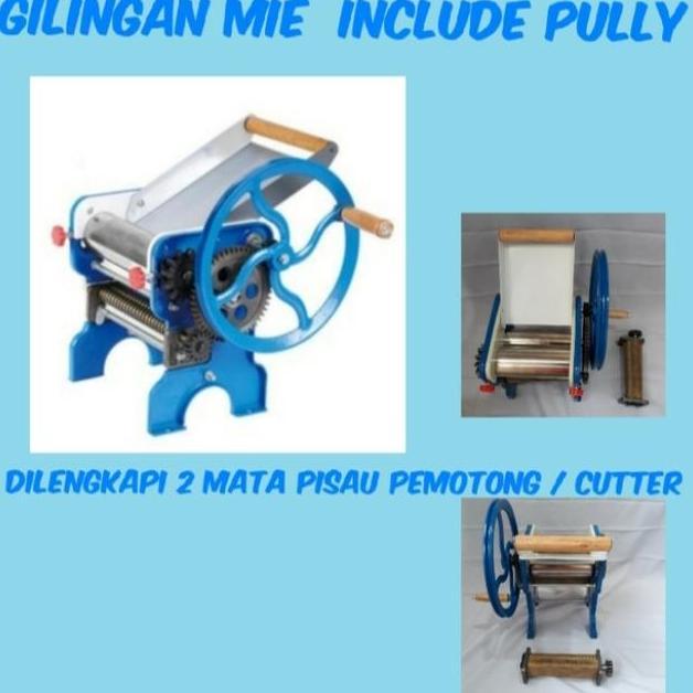 Gilingan Mie Manual Mollar Bearing Pully Noodle Maker 150-4FXZC