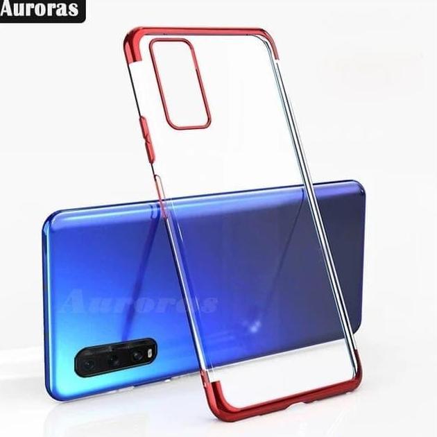 OPPO FIND X2 / FIND X2 PRO SOFT CASE PLATING LUXURY LIST CHROME