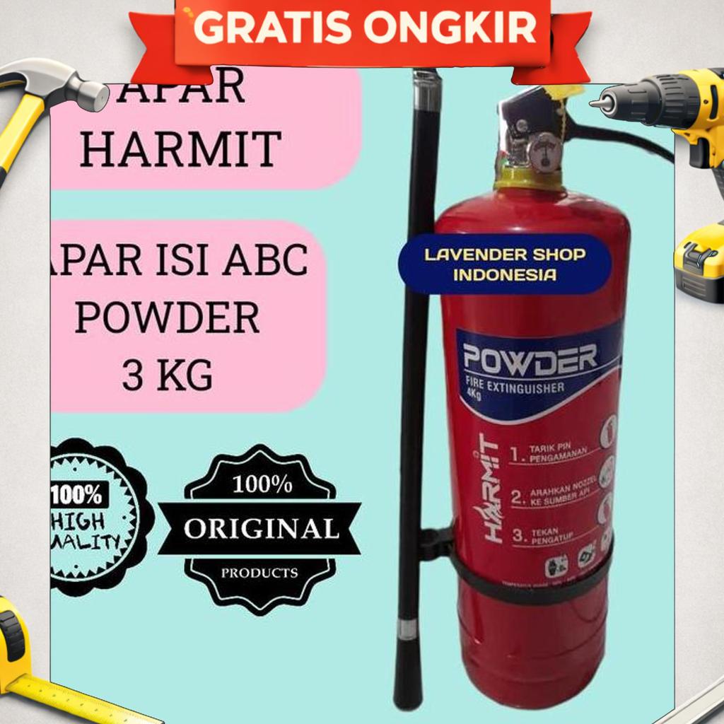 Apar 3 Kg Abc Powder / Tabung Pemadam Kebakaran 3 Kg Powder