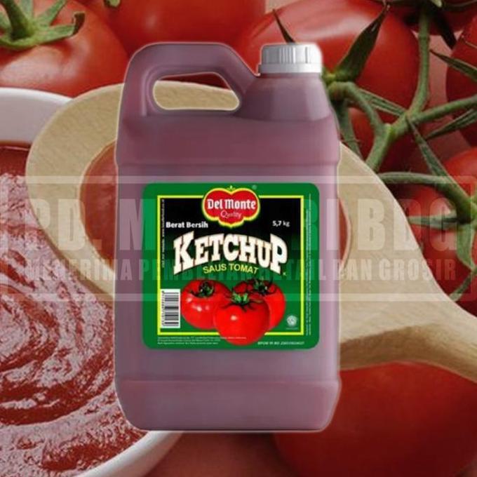 DELMONTE SAUS TOMAT 5,7 KG JERIGEN