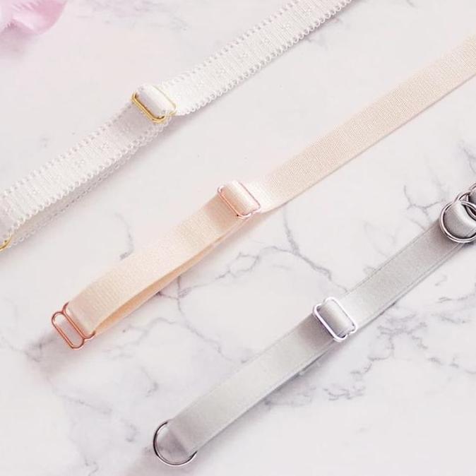 DR338 >> Gesper Ring BH Bra Slider ukuran 8mm 0.8cm Transparant