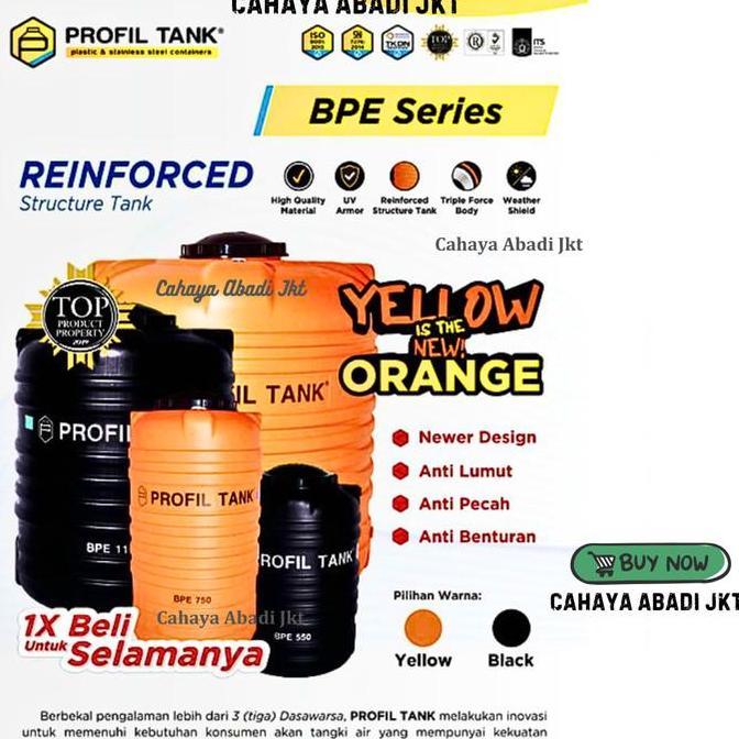 Spesial Tanki Air/Toren Ulir Profil Tank 550Liter