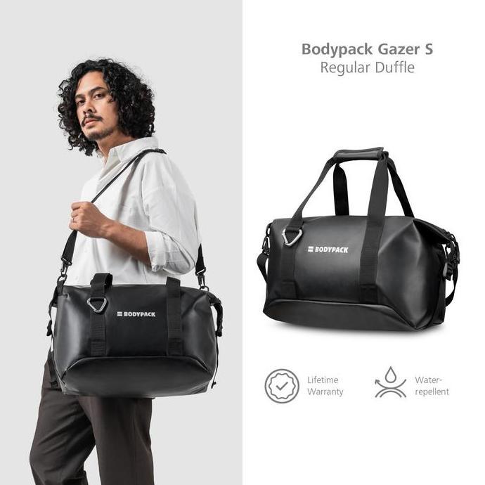 Bodypack Gazer S Regular Duffle 14 Inch Tas Ransel Jinjing Gym Travel Travelling  Durable Tahan Lama