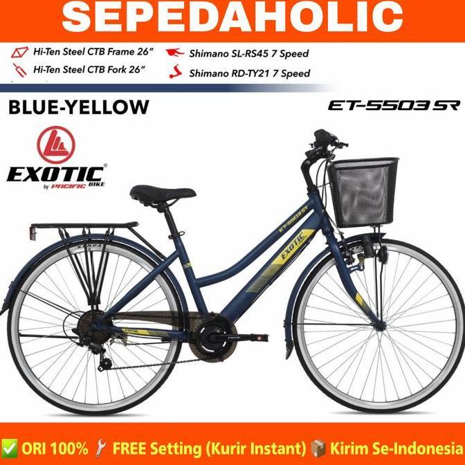 Terlaris Sepeda Keranjang City Bike Exotic 5503