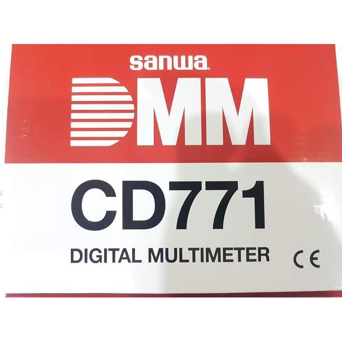 AVOMETER CD771 / MULTIMETER DIGITAL SANWA CD771 / CD-771 / CD 771