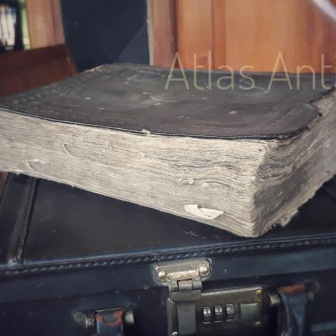 Termurah / Hot Sale Kitab Mushaf Al Quran Kuno Antik Tulis Tangan Asli Abad 19 Tahun 1800 An