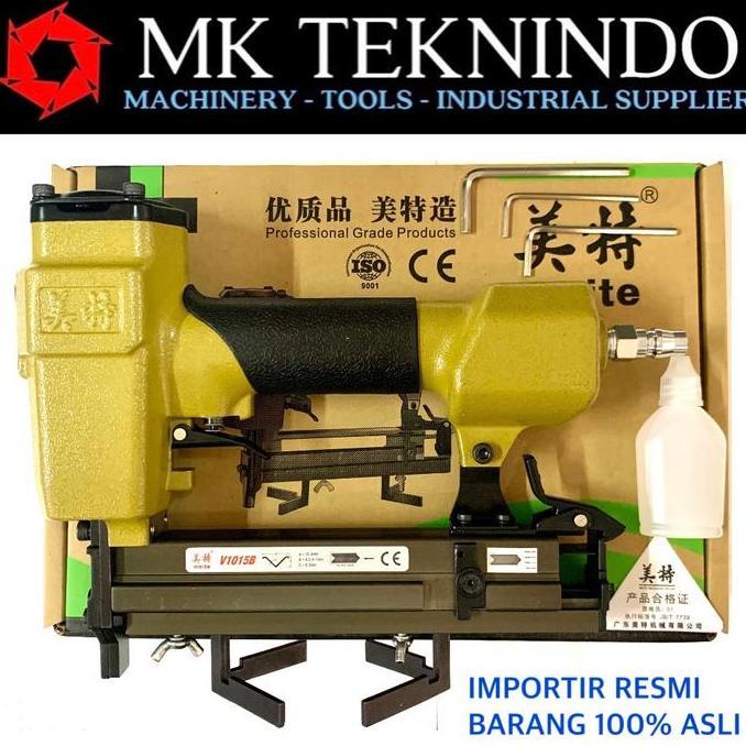 Meite V1015 Mesin Paku Tembak V Nailer Sudut Bingkai Fura Frame V