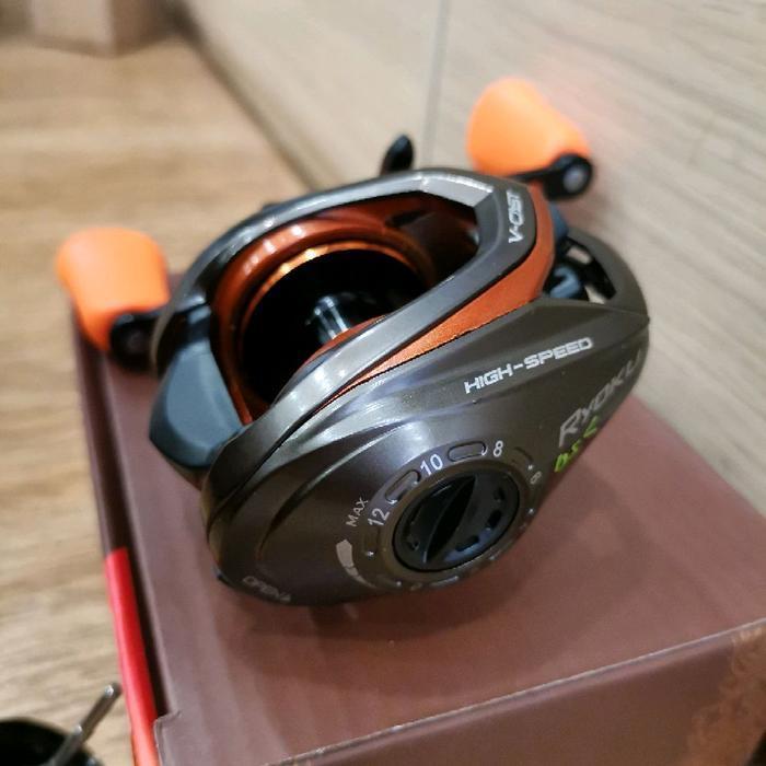 (Termurah) Reel Pancing Seahawk Ryoku 103Hsl Baitcasting Free Shallow Aluminium Spool Bestseller