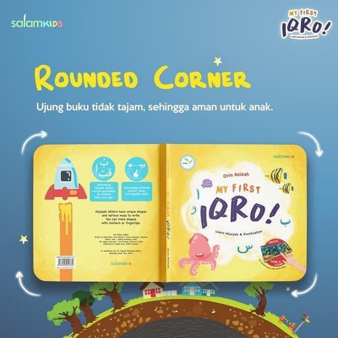 [Mizan] Buku Anak My First Iqro Boardbook GJ