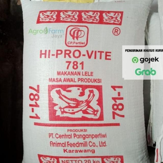 Pakan Ikan Lele Nila Pelet Hi Provite 781 1 1 Karung Full