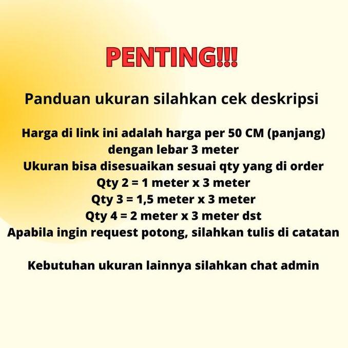 Terjangkau Karpet Meteran Exclusive Bludru Polos Lebar Karpet 3 Meter Sahara