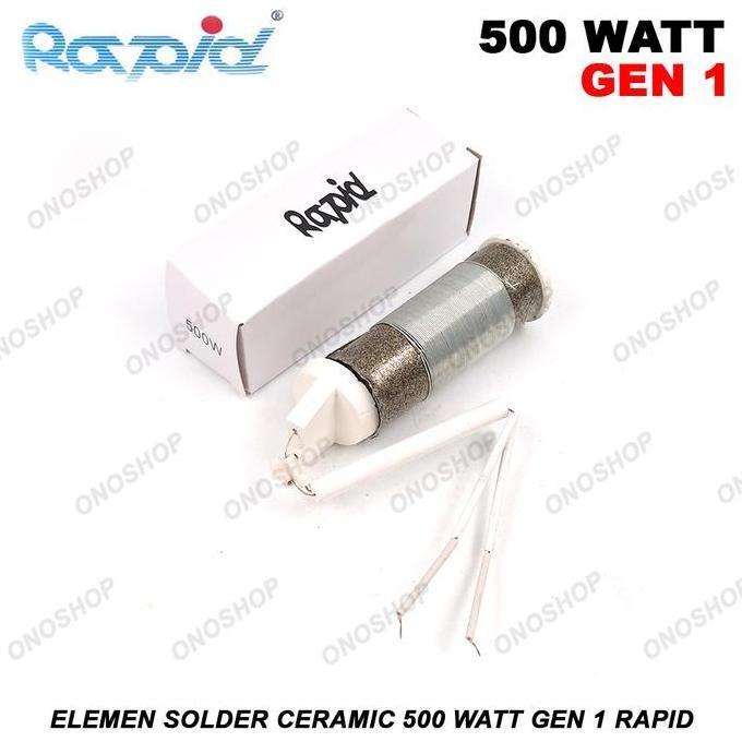 Procing- Elemen Solder Ceramic 500 Watt Rapid