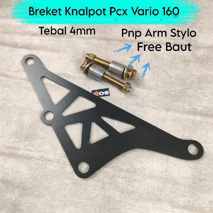 Breket Knalpot Pcx Vario Pnp Arm Stylo 160