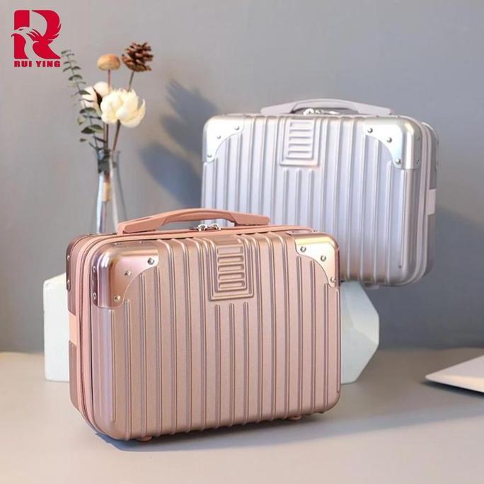 Wscx- Ruiying KoperA916 Tas Kosmetik Murah, Tas Makeup Portabel, Tas Penyimpanan Perjalanan Yang Sty