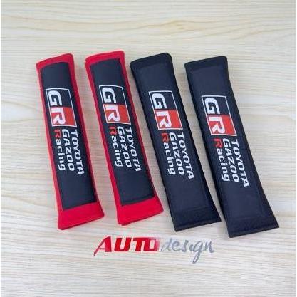 DAIMISO GR Sport Toyota Shoulder Pad Cover Seat Belt Mobil Universal