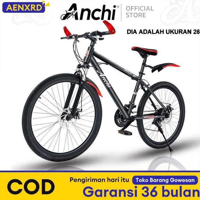 Terlaris AnchiReady Stock Sepeda Gunung 24-26-27.5 Inci Sepeda Gunung Murah 2.0 Frame Alloy Sepeda G
