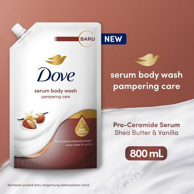 Yupp- Dove Serum Body Wash Pro-Ceramide - Pampering Care 800Ml