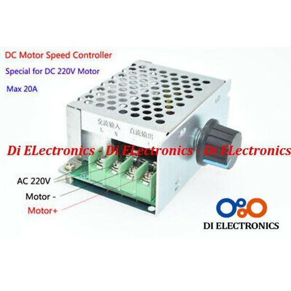 MOTOR SPEED CONTROLLER INPUT AC 220V TO DC 10-210V HIGH VOLTAGE DIMMER ORIGINAL DAN TERPERCAYA