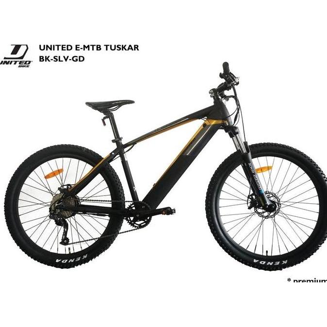 Terlaris Sepeda Gunung Mtb Listrik Ebike 27.5 United Tuskar
