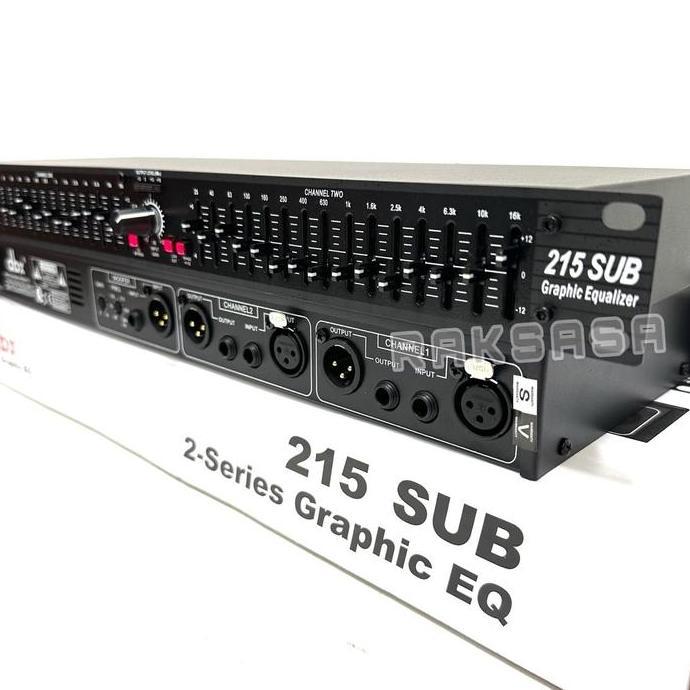 Singover- Equaliser Dbx 215Sub Dbx215 Equaliser Dbx 215 + Subwoofer