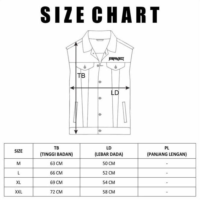 JAKET JEANS ROMPI PRIA/ROMPI DENIM/VEST/JAKET ROMPI/DESAIN CASUAL99,9% Hitam