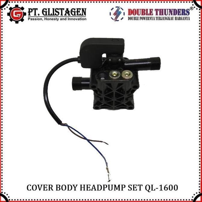 Autopic- Body Casing Head Pump Set Switch Otomatis Piston Jet Cleaner Ql 1600