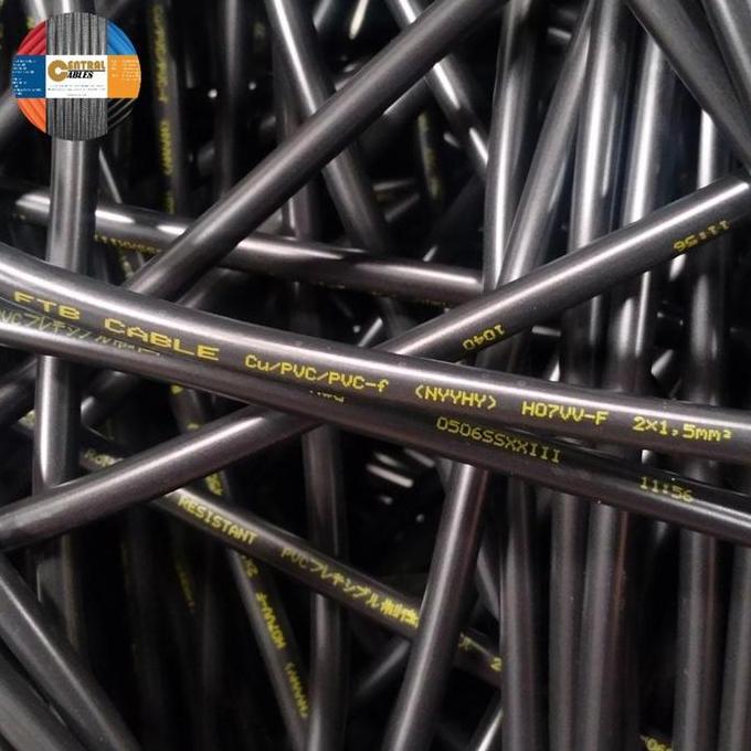 Sni Ftb Kabel Nymhy / Nyyhy 2X1.5 500V/750V Meteran( Rvv Kabel Listrik Lentur Nymhy 2X1,5Mm Nymhy 2X