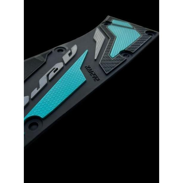 karpet motor aerox 155 bahan karet / aksesoris motor aerox / aerox 155