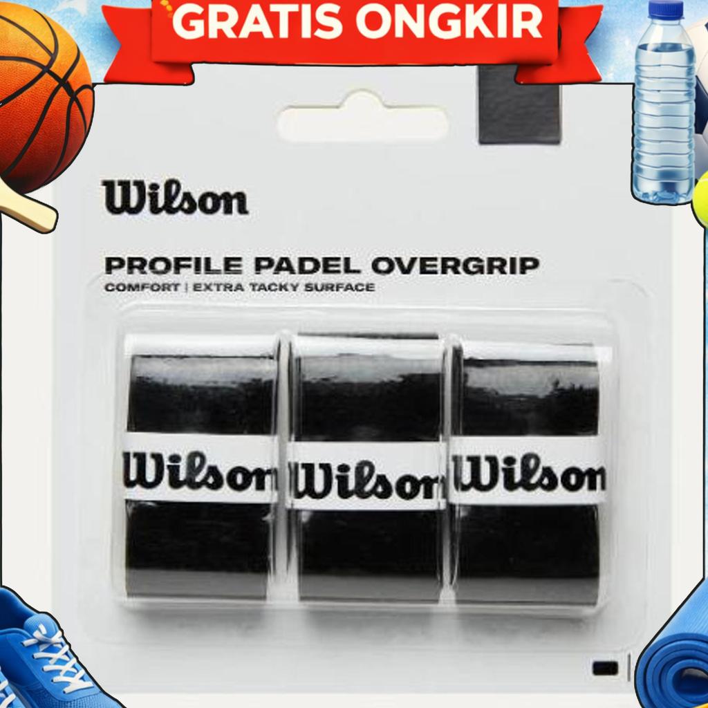 Wilson Profile Overgrip (3 Pcs) - Black