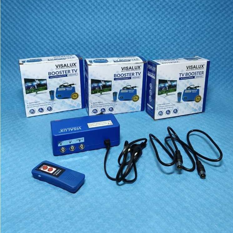 CUCI GUDANG Booster TV Antena Remot Visalux / Booster Penguat Sinyal Antena Remot