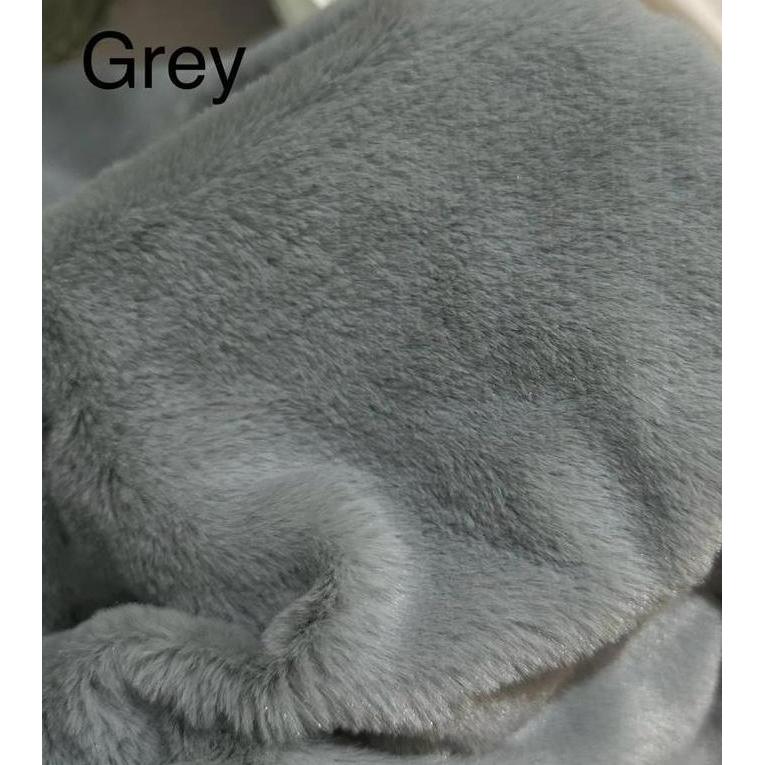 Lukas.pablo - Kain Bulu Rabbit Fur/ Kain Bulu Kelinci Halus Dan Lembut